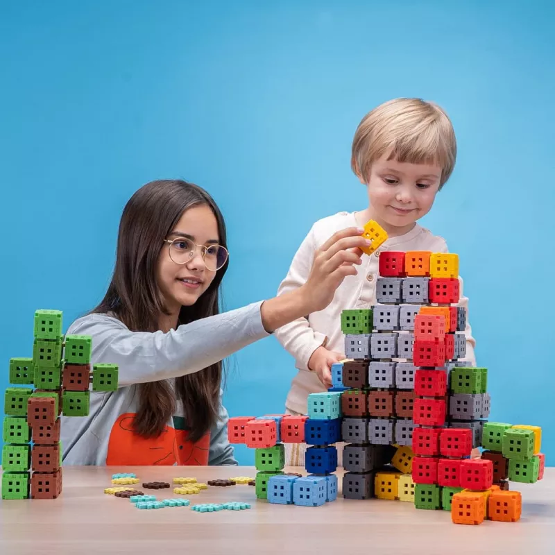 Ehitusklotsid Marioinex Mini Waffle mudel 908204 — 142 tk komplekt
