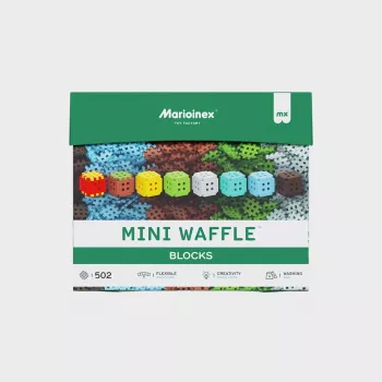 Ehitusmänguasi Marioinex Klocki Waffle Mini Blocks — 502 tk