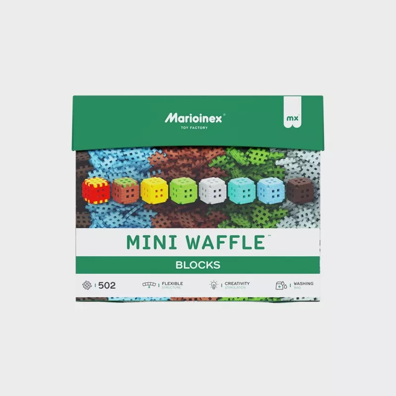 Ehitusmänguasi Marioinex Klocki Waffle Mini Blocks — 502 tk