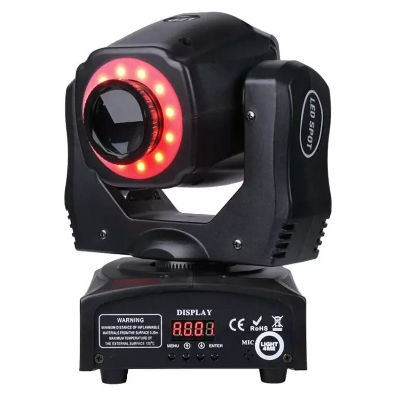 LIGHT4ME Mini Spot 60 Ring - LED liikuv pea