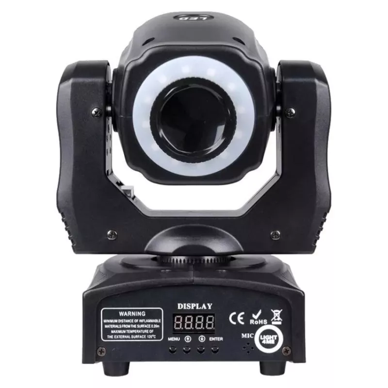 LIGHT4ME Mini Spot 60 Ring - LED liikuv pea