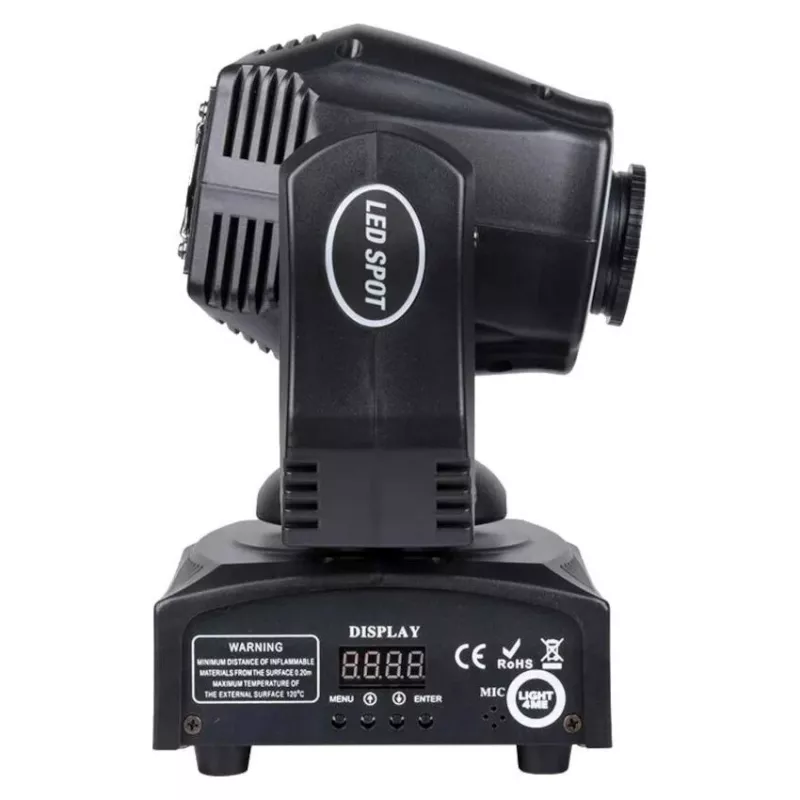 LIGHT4ME Mini Spot 60 Ring - LED liikuv pea
