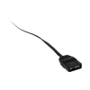 Lamptron ATX emaplaadi ARGB LED raam - must
