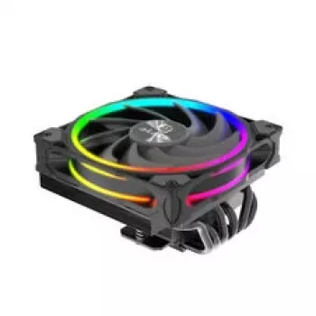 CPU jahuti Akasa SOHO H6L RGB – kompaktne madalprofiilne jahuti RGB-valgustusega