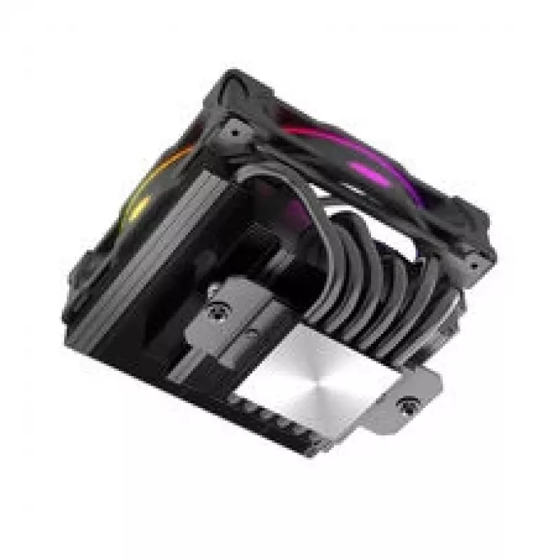 CPU jahuti Akasa SOHO H6L RGB – kompaktne madalprofiilne jahuti RGB-valgustusega