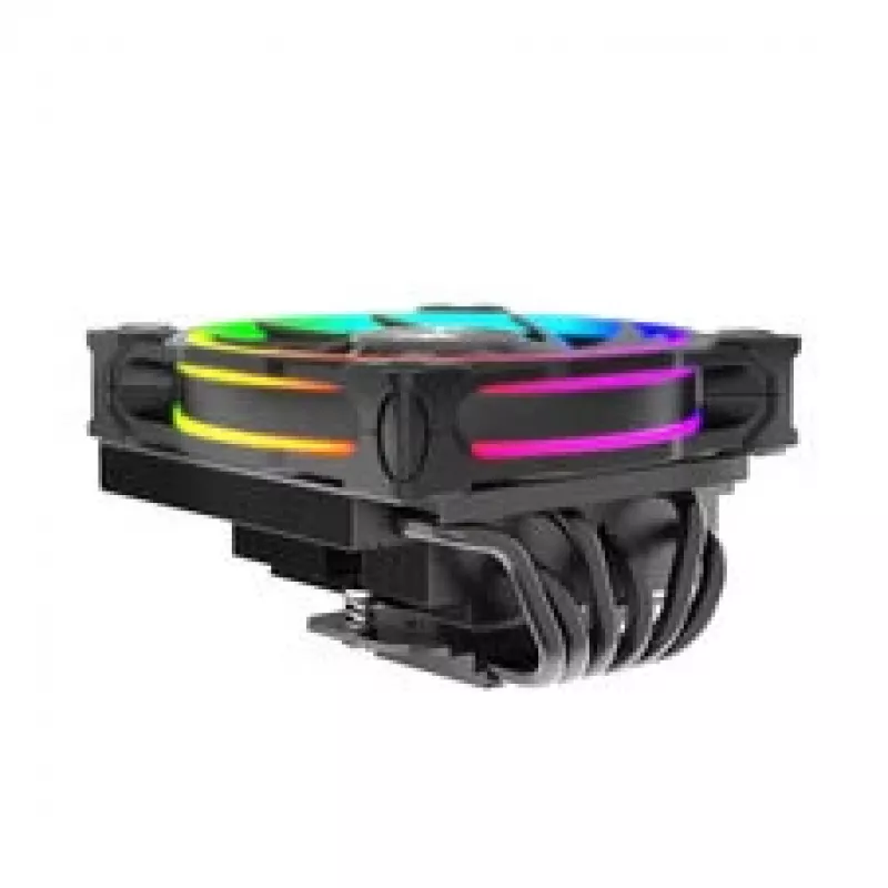 CPU jahuti Akasa SOHO H6L RGB – kompaktne madalprofiilne jahuti RGB-valgustusega
