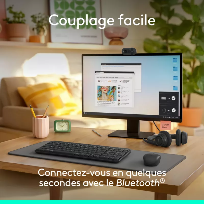Logitech MK250 - klaviatuuri ja hiire komplekt - juhtmevaba