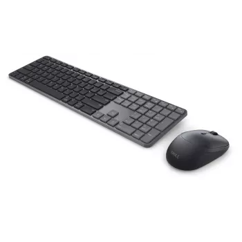 Dell Pro 7 Slim klaviatuur ja hiir | KM726 | Klaviatuuri ja hiire komplekt | Juhtmevaba | Hiir kaasas | Vene | Bluetooth | Must