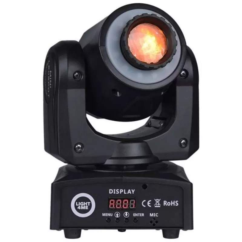 LIGHT4ME 30 SPOT RING - liikuv peaga LED-valgusti, 30 W