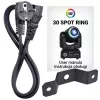 LIGHT4ME 30 SPOT RING - liikuv peaga LED-valgusti, 30 W