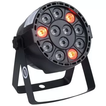 LIGHT4ME P12 LED PAR RGBW - Par LED RGBW, kaugjuhtimispult