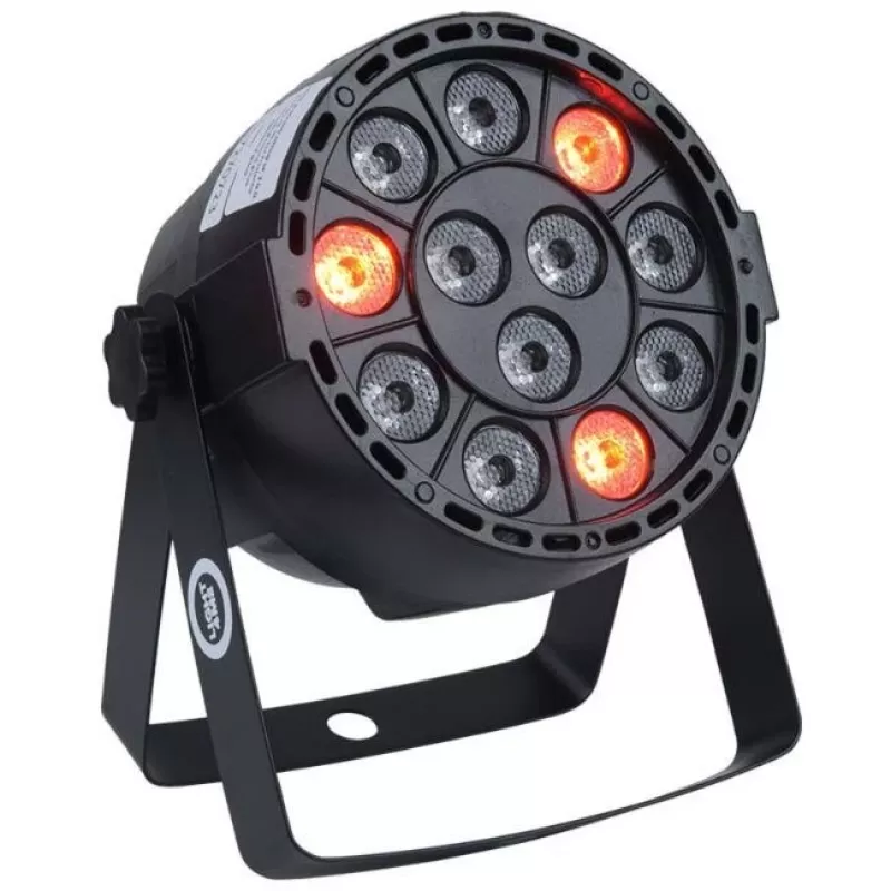 LIGHT4ME P12 LED PAR RGBW - Par LED RGBW, kaugjuhtimispult