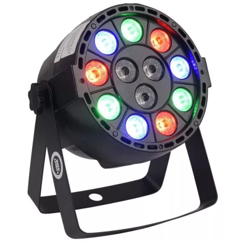 LIGHT4ME P12 LED PAR RGBW - Par LED RGBW, kaugjuhtimispult