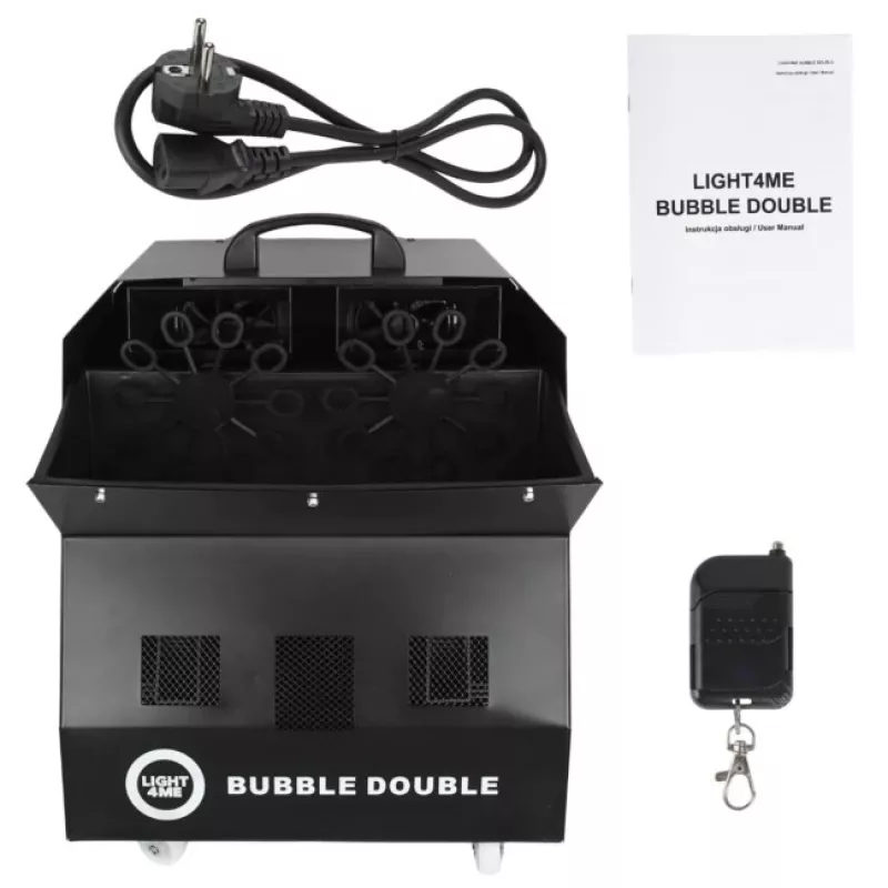 LIGHT4ME BUBBLE DOUBLE - Mullimasin 300W, juhtmevaba kaugjuhtimispult
