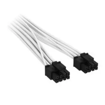 Corsair premium-punutud 2x 8-Pin to 12V-2x6-Cable, Type-5-toiteallikale - Valge