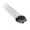 Corsair premium-punutud 2x 8-Pin to 12V-2x6-Cable, Type-5-toiteallikale - Valge
