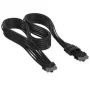 Corsair premium-punutud 12V-2x6 to 12V-2x6-Cable, Universal - must