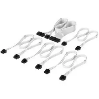 Corsair kaablikomplekt, Type 4, DC kaabel Starter Kit, individuaalselt ümbrises - Valge