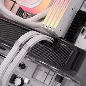 Corsair kaablikomplekt, Tüüp 4, DC kaabel Pro Kit, individuaalselt varjestatud - Valge