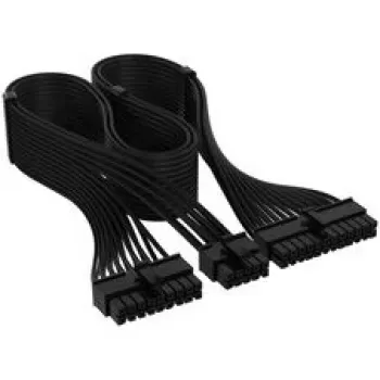 Corsair kaabel, Type 4, ATX Motherboard Power Connector, 24-pin, 610mm, individually sleeved -Must,