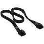 Corsair kaabel, Type 4, EPS/ATX12V, 8-pin (4+4), 750mm, eraldi varjestatud - must