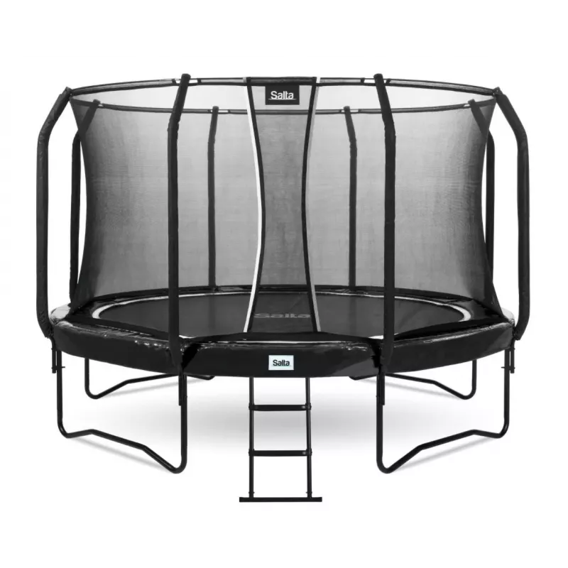 Trampliin Salta First Class ümmargune 366 cm, fitness-trampliin, must, mudel 5373A