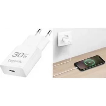 Logilink PA0347 toiteadapter valge