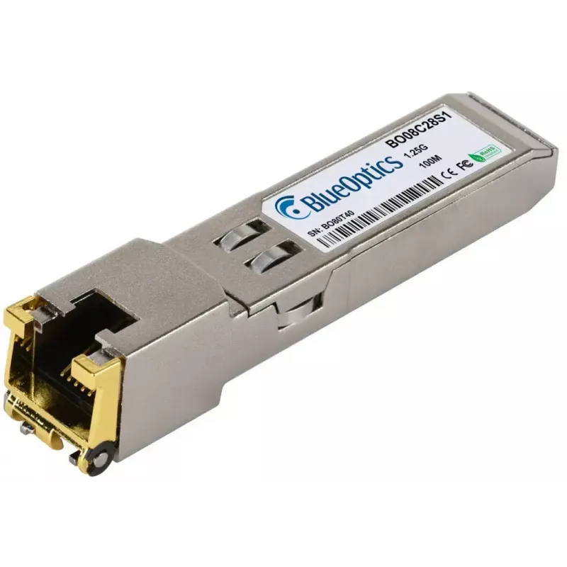 Vask-SFP transiiver BlueOptics 61494-BO, 1× RJ45, 1250 Mbit/s, 100 m, ühilduv Lancomiga