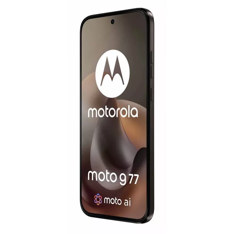 Nutitelefon Motorola G77 5G — 12 GB muutmälu, 256 GB salvestusruumi, 6,78-tolline 120 Hz pOLED, Dimensity 6400, 108+8 MP, NFC, IP64