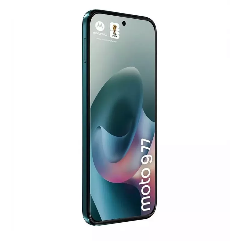 Nutitelefon Motorola G77 5G 12/256GB Shaded Spruce — 6,78-tolline 120 Hz pOLED, Dimensity 6400, 108+8 MP, NFC, IP64