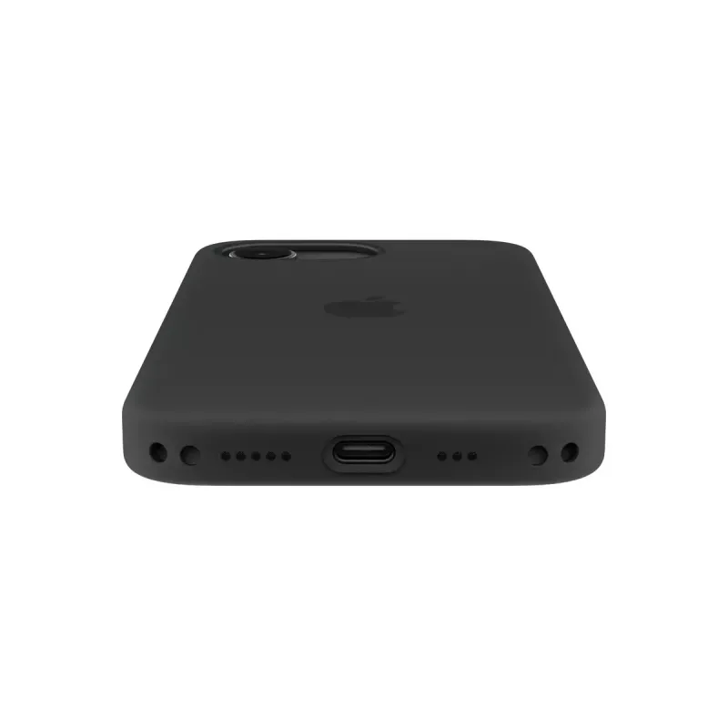 Kaitsev silikoonümbris MagSafe'iga Apple iPhone 17e jaoks — Light Moss, sobib 15,5 cm (6,1 tolli) ekraanidele