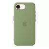 Kaitsev silikoonümbris MagSafe'iga Apple iPhone 17e jaoks — Light Moss, sobib 15,5 cm (6,1 tolli) ekraanidele
