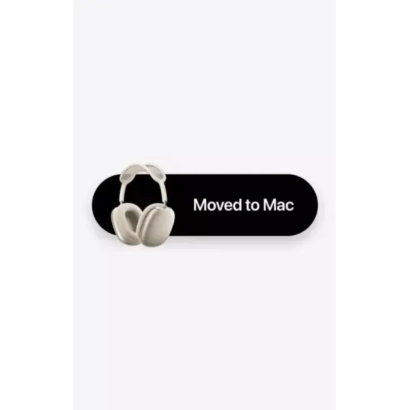 Juhtmevabad kõrvaklapid Apple AirPods Max 2 Starlight — ümberkõrvaklapid, peapaelaga, 386,2 g