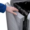 Prügikast Hailo ProfiLine WSB Design Plus XXXL — ristkülikukujuline ABS hall, laius 500 mm, sügavus 470 mm, kõrgus 110 mm