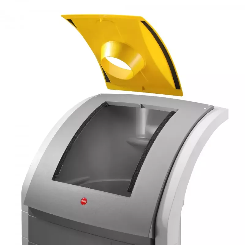 Prügikast Hailo ProfiLine WSB Design Plus XXXL — ristkülikukujuline ABS hall, laius 500 mm, sügavus 470 mm, kõrgus 110 mm