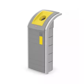 Prügikast Hailo ProfiLine WSB Design Plus XXXL — ristkülikukujuline ABS hall, laius 500 mm, sügavus 470 mm, kõrgus 110 mm