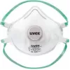 Respirator UVEX silv-Air classic 2310 planet FFP2 — ühekordne poolmask, 15 tk pakendis