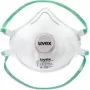 Respirator UVEX silv-Air classic 2310 planet FFP2 — ühekordne poolmask, 15 tk pakendis