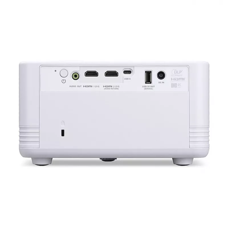 Standardprojektor Acer PD1810IC — DLP, UHD 4K (3840x2160), 1000 ANSI luumenit, lambi valgusallikas, valge