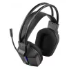 Juhtmega USB-mängupeakomplekt DEFENDER GOTHIC RGB mikrofoniga, must