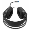 Juhtmega USB-mängupeakomplekt DEFENDER GOTHIC RGB mikrofoniga, must