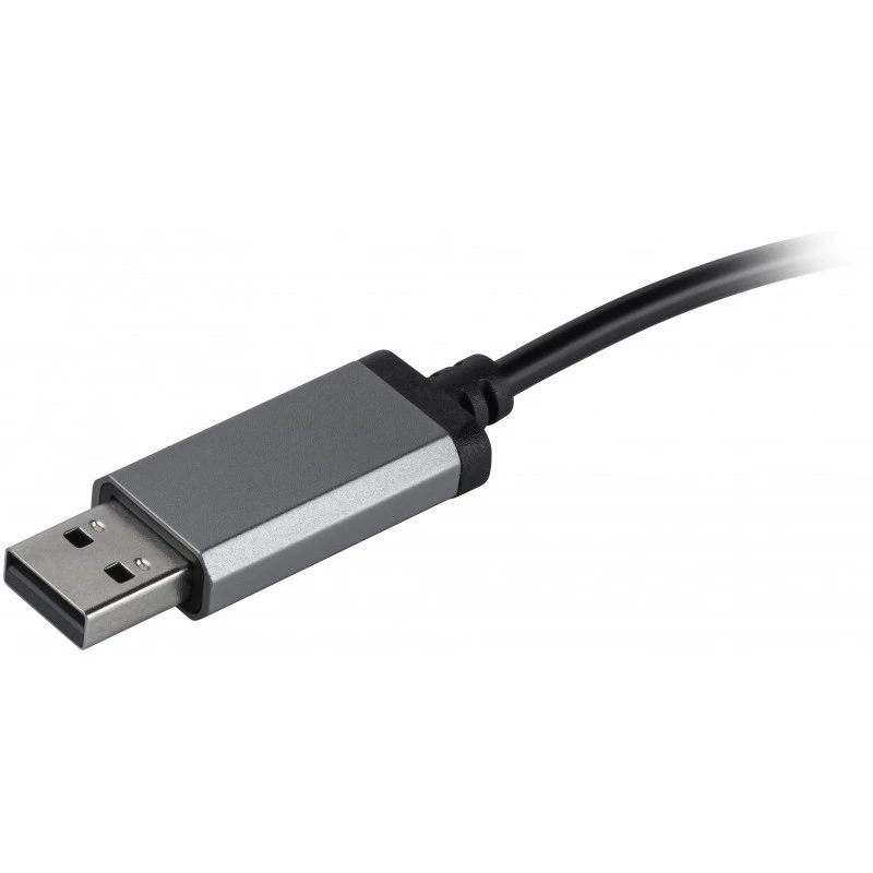 Juhtmega USB-mängupeakomplekt DEFENDER GOTHIC RGB mikrofoniga, must