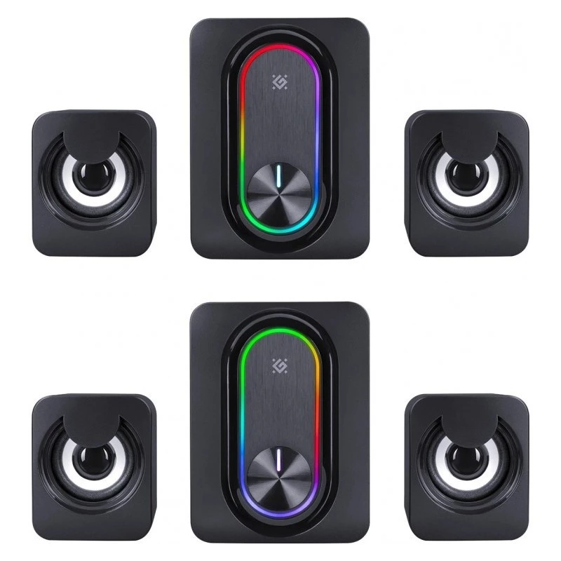 DEFENDER 2.1 arvutikõlarid G14 — 11W, USB-toide, Bluetooth, RGB LED