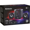 DEFENDER 2.1 arvutikõlarid G14 — 11W, USB-toide, Bluetooth, RGB LED