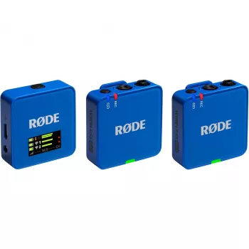 Mikrofon Rode Wireless Go III sinine — kompaktne juhtmevaba lavaliermikrofon