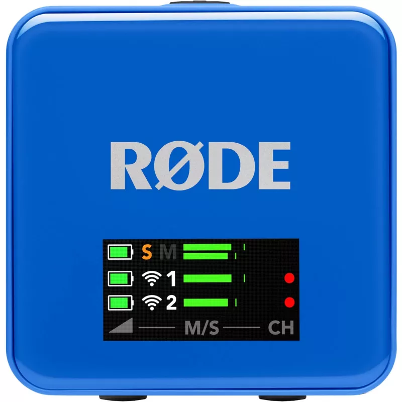 Mikrofon Rode Wireless Go III sinine — kompaktne juhtmevaba lavaliermikrofon