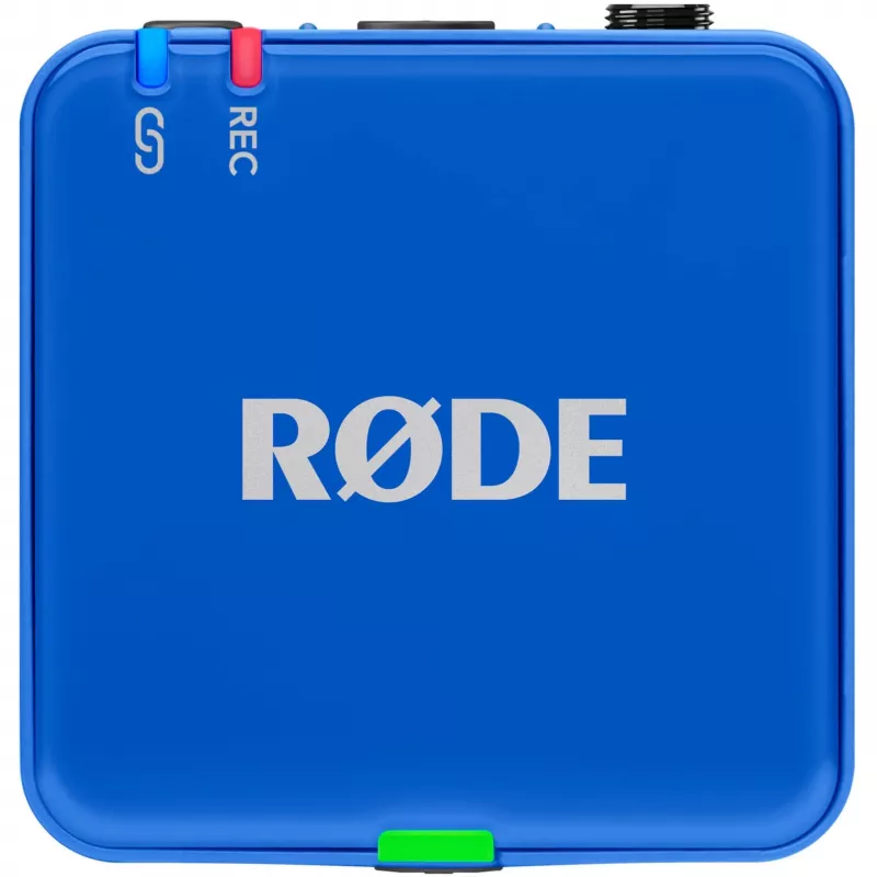 Mikrofon Rode Wireless Go III sinine — kompaktne juhtmevaba lavaliermikrofon