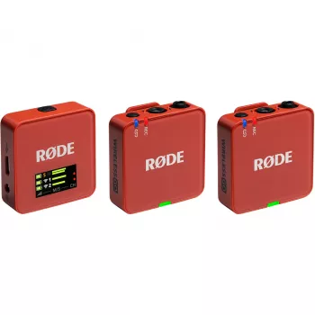 Traadita mikrofonisüsteem Rode Wireless Go III pruun — 2,4 GHz traadita ülekanne, kompaktne kahe kanaliga komplekt