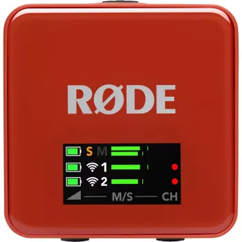 Traadita mikrofonisüsteem Rode Wireless Go III pruun — 2,4 GHz traadita ülekanne, kompaktne kahe kanaliga komplekt