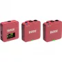 Juhtmevaba mikrofon Rode Wireless Go III Pink — kompaktne 2,4 GHz ülekanne, mudel WIGOGEN3ROS